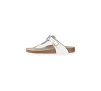 Birkenstock Tongs Gizeh Embellissement floral Femme Blanc 36