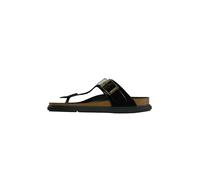 Birkenstock - Gizeh Droplet Buckle Cupsole Regular Fit - Femme - Chaussures - Noir - Taille: 38 EU