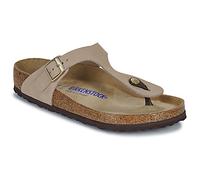 Birkenstock Tongs Gizeh Soft Footbed Beige 38