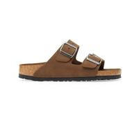 Sandales en cuir suÃ©dÃ© Ã semelle souple Birkenstock Arizona Marron 42 Ãtroit