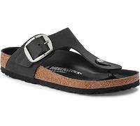 Birkenstock Tongs Mayari en cuir pour femme, Noir 1023334, 41 EU