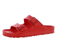 Birkenstock Unisex Arizona Essentials EVA Sandals, Active Red, 46 R EU (Women's 15-15.5 US/Men's 13-13.5 US)