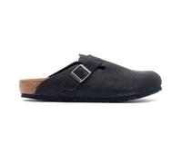 Birkenstock Unisex Boston BS Suede Leather Embossed Corduroy Midnight Des Sandales 39 EU