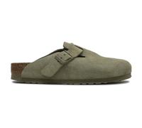 Birkenstock Unisex Boston Soft Footbed Faded Khaki Suede 41 R EU Women's 10-10.5 US/Men's 8-8.5 US