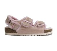Birkenstock Unisex Milano Shearling Suede Leather Light Rose Des Sandales 38 EU