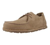 Mocassins Birkenstock Utti Lace Suede Leather Marron 42
