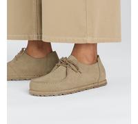 BIRKENSTOCK UTTI LACE GRAY TAUPE CHAUSSURES MOCASSINS À LACETS LARGEUR NORMALE