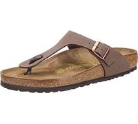 Birkenstock Sandales Gizeh Birko-Flor Nubuck Mocca Taille 40 Largeur normale
