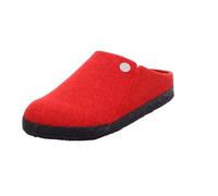 Birkenstock Zermatt - Babouche en Feutre de Laine pour Homme et Femme 38/Red-N