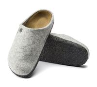BIRKENSTOCK ZERMATT LIGHT GREY GRIS CLAIR CHAUSSONS EN FEUTRE LARGEUR ETROITE