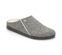 Birkenstock - Zermatt Rivet Wool Felt - Sandales d'hiver Herringbone Gray - 38 - Étroit