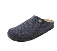 Birkenstock Zermatt Standard WZ Dark Blue Felt Womens Mule Slippers EU 38 Dark Blue