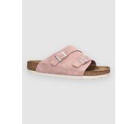 Birkenstock Zürich Suede Leather Sandales rose 39