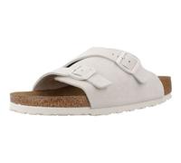 Sandales cuir suÃšde Birkenstock ZÃŒrich Blanc 37 Ãtroit