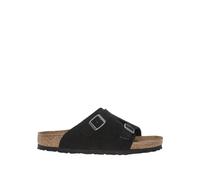 Birkenstock - Zurich Suede Flip Flops - Homme - Chaussures - Noir - Taille: 45 EU