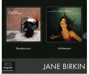 Birkin, Jane - coffret 2 CD : Rendez-Vous - Arabesque