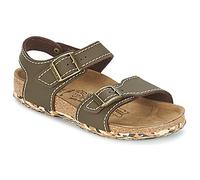 Sandales plates filles Birki's NEW YORK Marron 24