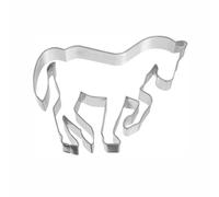 Birkmann 1010699210 Emporte-pièce Cheval en piaffer, 11 cm, plastique, gris, 5 x 3 x 2 cm