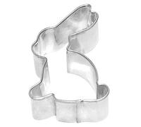 Birkmann 1010701510 Emporte-pièce en Forme de Lapin, Assis 4 cm, Plastique, Gris, 5 x 3 x 2 cm