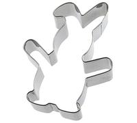 Birkmann 1010718910 Emporte-pièce en Forme de petit de biscuit, Lapin, 10, 2 cm, Plastique, Gris, 5 x 3 x 2 cm