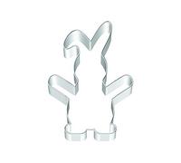 Birkmann 1010718910 emporte-pièce en forme de petit de biscuit, lapin, 10,2 cm, plastique, gris, 5 x 3 x 2 cm