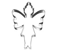 Birkmann 1010719710 Fée Debout Emporte-pièce, 11 cm, Gris, Plastique, 5 x 3 x 2 cm