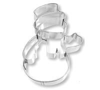 Birkmann 191556 Bonhomme de Neige Emporte-pièce Acier Inoxydable Argent 8,0 x 4,0 x 2,0 cm