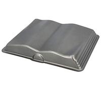 Birkmann 214279 Moule à gâteau à motif livre 2D avec revêtement antiadhésif de qualité particulièrement stable, avec recette, dimensions : 34 x 25 x 4,5 cm, pour environ 2800 ml de pâte