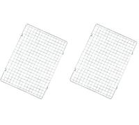 Birkmann 430600 Grille de Refroidissement carrée chromée 32 x 45 cm (Lot de 2)