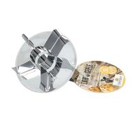 Birkmann Cachet pour pain 431102 Acier inoxydable Argent 8,0 x 8,0 x 2,0 cm