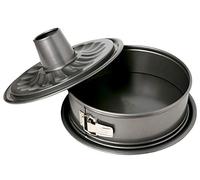 Birkmann 881051 Easy Baking Moule à charnière avec 2 Etages Acier Inoxydable/Métal Antiadhésif Gris 28,0 x 28,0 x 9,0 cm