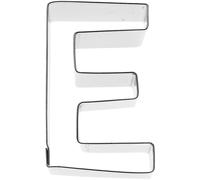 Birkmann Ausstechform Buchstabe E, Ausstecher, Plätzchenform, Keks, Plätzchen, Edelstahl, 6 cm, 196339