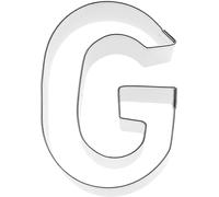 Birkmann Ausstechform Buchstabe G, Ausstecher, Plätzchenform, Keks, Plätzchen, Edelstahl, 6 cm, 196353