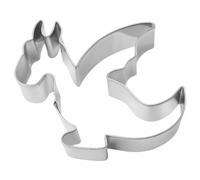 Birkmann Ausstechform Burgdrache, Ausstecher, Plätzchenform, Keks, Plätzchen, Edelstahl, 7 cm, 191730