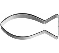 Birkmann Ausstechform Christenfisch, Ausstecher, Plätzchenform, Keks, Plätzchen, Edelstahl, 7.5 cm, 197718