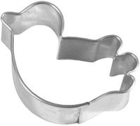 Birkmann Ausstechform Ente, Ausstecher, Plätzchenform, Keks, Plätzchen, Weißblech, 5 cm, 121058