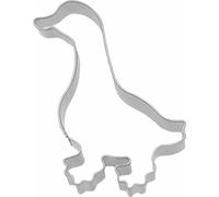 Birkmann Ausstechform Gans Klein, Ausstecher, Plätzchenform, Keks, Plätzchen, Edelstahl, 7.5 cm, 189829