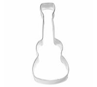 Birkmann Ausstechform Gitarre, Ausstecher, Plätzchenform, Keks, Plätzchen, Edelstahl, 8 cm, 194977