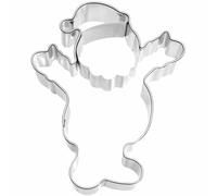 Birkmann Ausstechform Santa Claus, Ausstecher, Plätzchenform, Keks, Plätzchen, Edelstahl, 8.5 cm, 191525
