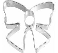 Birkmann Ausstechform Schleife, Ausstecher, Plätzchenform, Keks, Plätzchen, Edelstahl, 6.5 cm, 190931