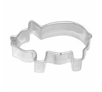 Birkmann Ausstechform Schwein, Ausstecher, Plätzchenform, Keks, Plätzchen, Edelstahl, 4 cm, 194489