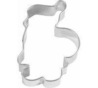 Birkmann Ausstechform Weihnachtsmann, Ausstecher, Plätzchenform, Keks, Plätzchen, Edelstahl, 7.5 cm, 194335