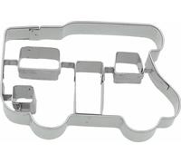 Birkmann Ausstechform Wohnmobil, mit Innenprägung, Ausstecher, Plätzchenform, Keks, Plätzchen, Edelstahl, 8 cm, 199194