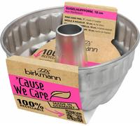 Birkmann Cause We Care Gugelhupfform, Backform, Kuchenform, Gugelhupf, Weißblech, Ø 18 cm, 889088