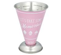 Birkmann Colour Kitchen 422889 Verre doseur Rose Let's bake some memories, graduation pour différentes dimensions d'ingrédients, liquides jusqu'à 250 ml