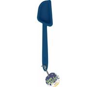 Birkmann Colour Kitchen Schlöffel, Teigschaber, Kochlöffel, Löffel, Silikon mit Metallkern, Blau, 29 cm, 422575