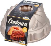 Birkmann Contoura Krone, Backform, Kuchenbackform, Motivbackform, Gugelhupfform, Aluguss, 23 cm, 887022