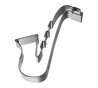 Birkmann Coupeur de biscuits Saxophone Coupeur de biscuits en forme de biscuit en acier inoxydable 8 cm