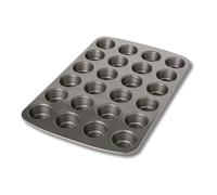 Birkmann Easy Baking 881112 - Moule pour 24 Mini Muffins, Métal, Gris