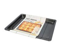Birkmann Easy Baking Plaque de cuisson réglable avec revêtement anti-adhésif 36 x 33 cm